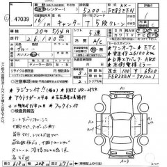 ������� ����������� ����� MITSUBISHI CANTER TRUCK