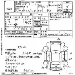 ������� ����������� ����� NISSAN CARAVAN