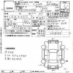 ������� ����������� ����� TOYOTA ESTIMAHV