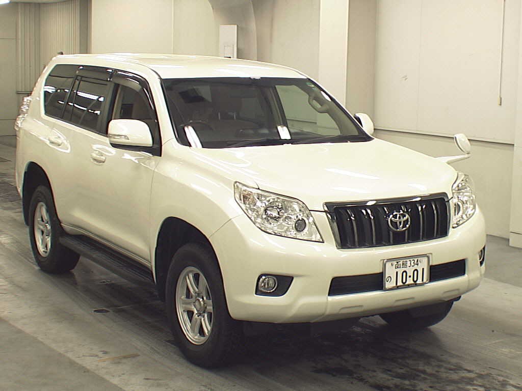 TOYOTA LAND CRUISER PRADO TRJ150W. Перевод аукционного листа USS Sapporo  Лот №70222