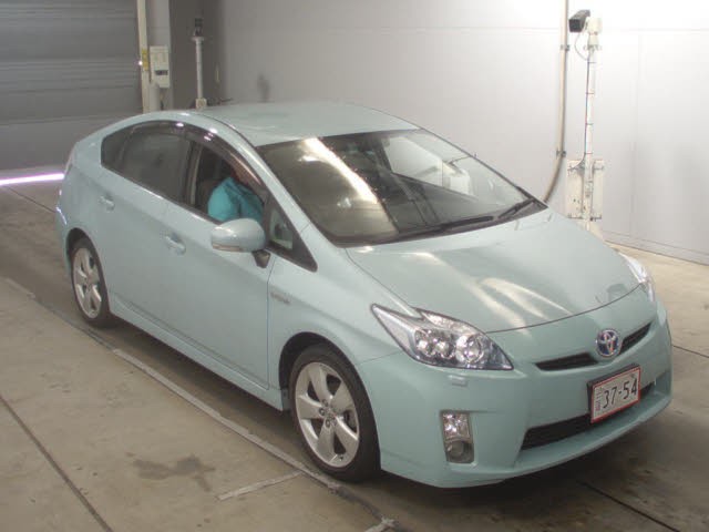 TOYOTA PRIUS ZVW30-5166647 Перевод аукционного листа CAA Chubu 35085 TOYOTA PRIUS ZVW30-5166647 Перевод аукционного листа CAA Chubu 35085